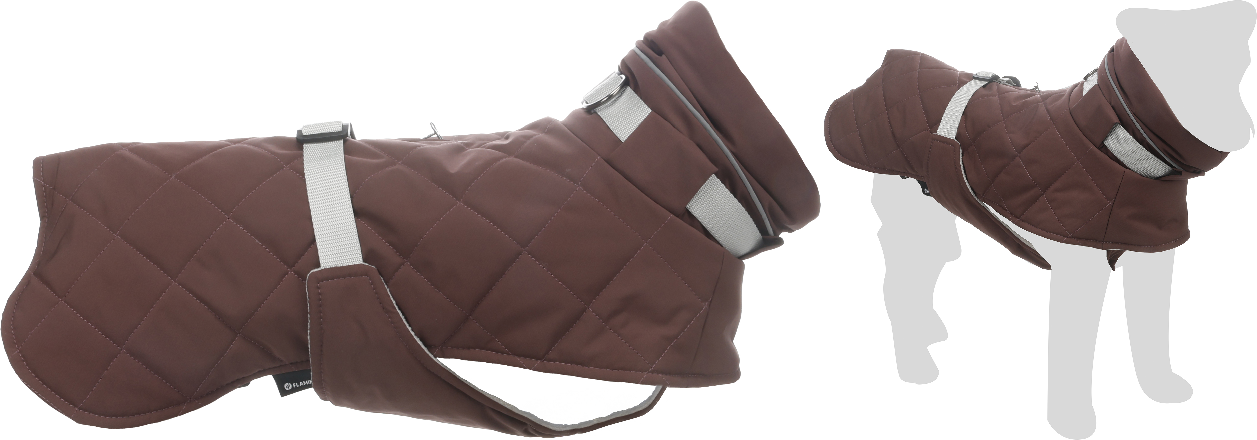 Flamingo Winter coat Patrol Aubergine