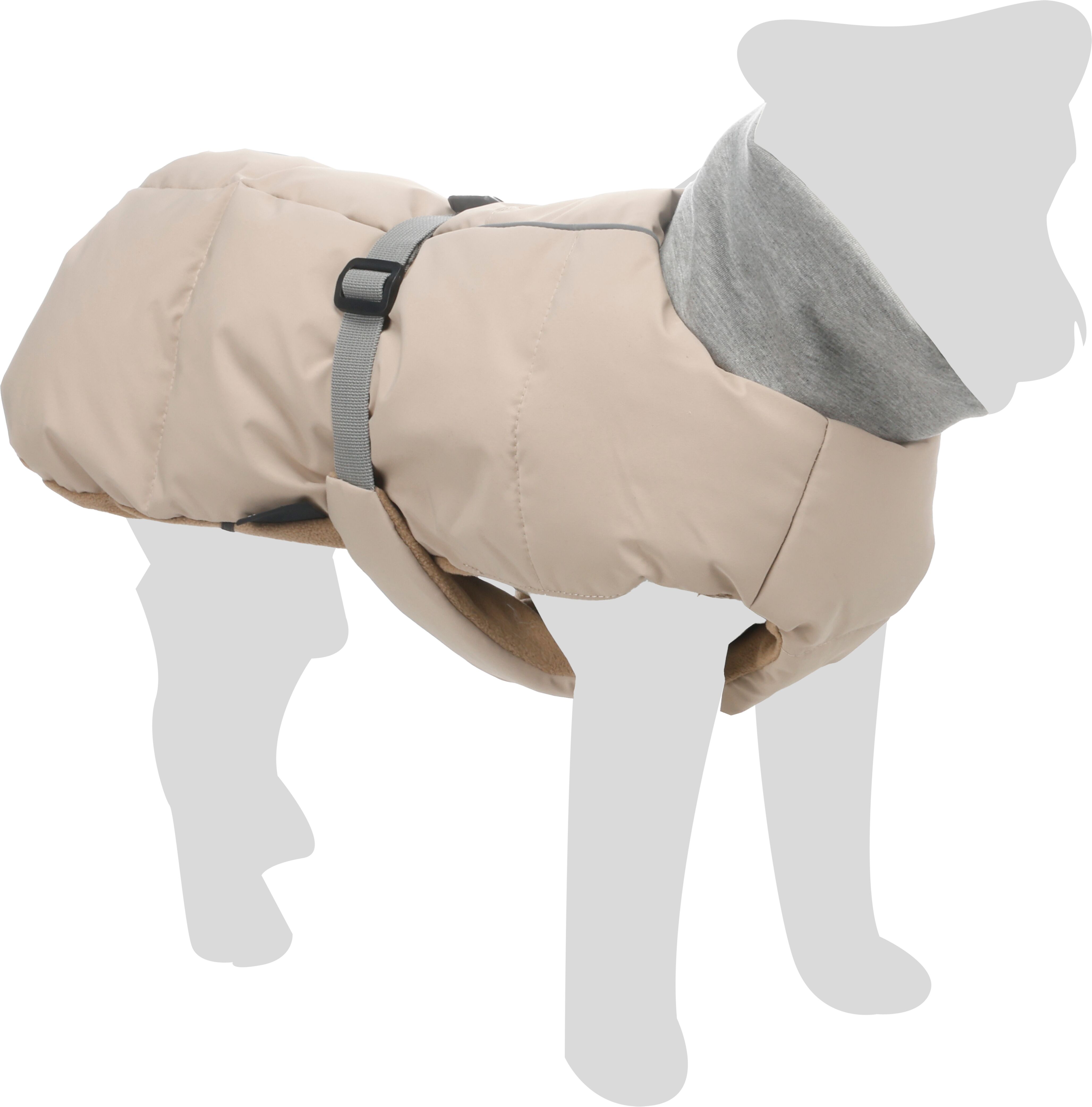 Flamingo Winter coat Olax Beige