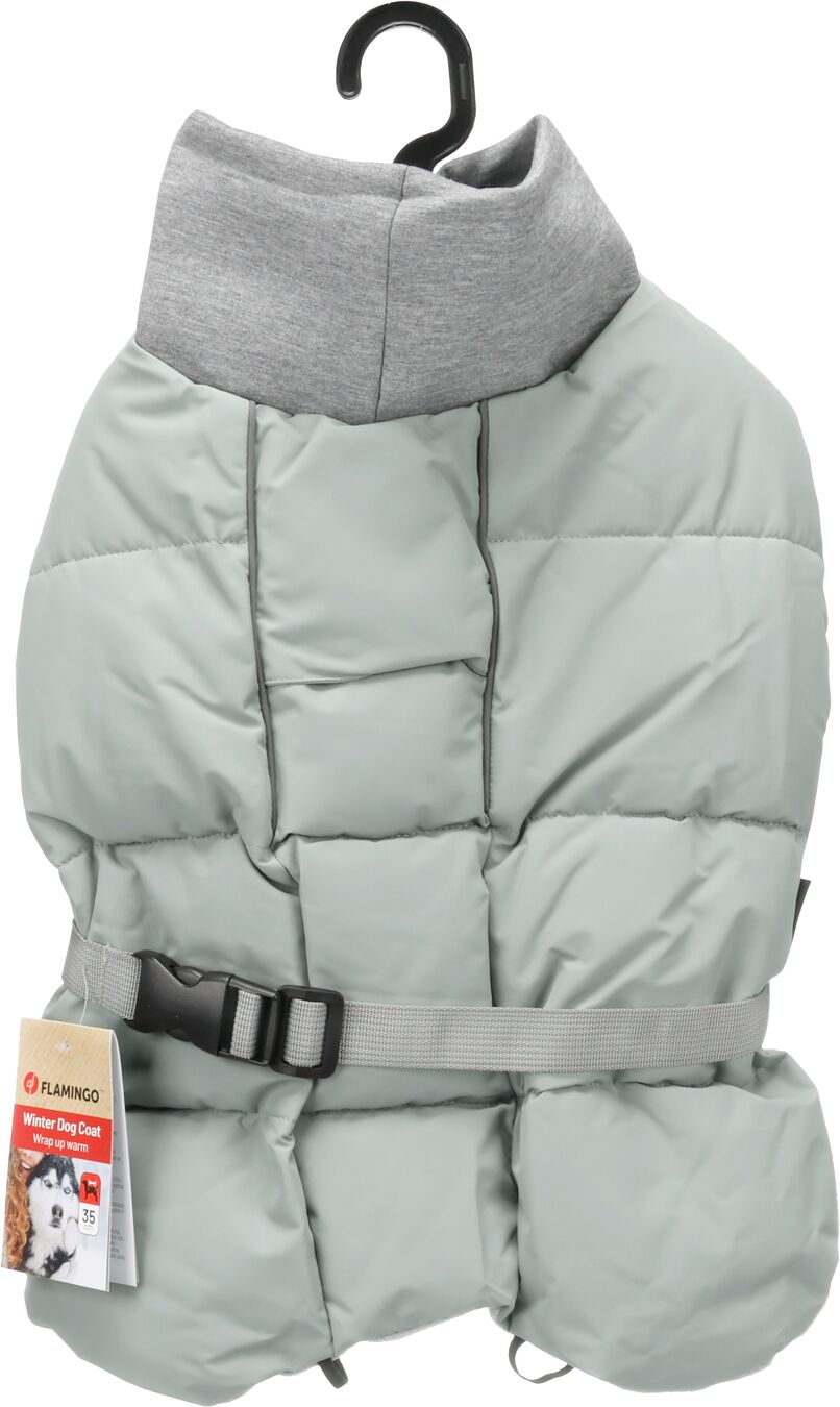 Flamingo Winter coat Olax Green