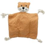 Toy Akra Cuddle blanket & Cat with rope Brown