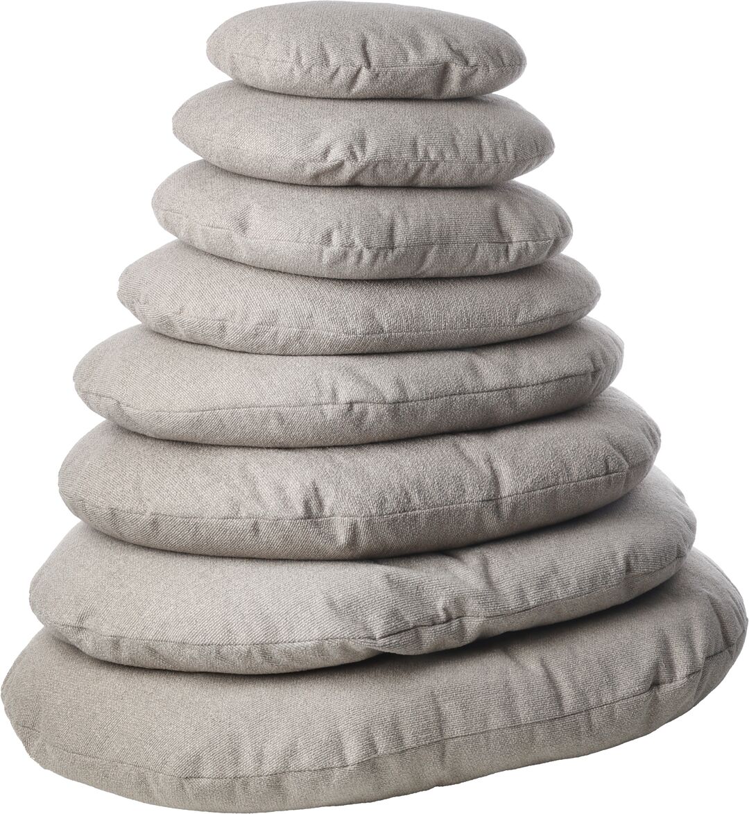 Flamingo Cushion Baleno Oval Taupe