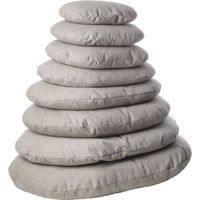 Flamingo Cushion Baleno Oval Taupe