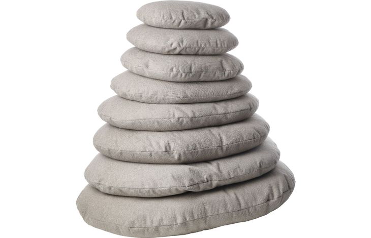Flamingo Cushion Baleno Oval Taupe