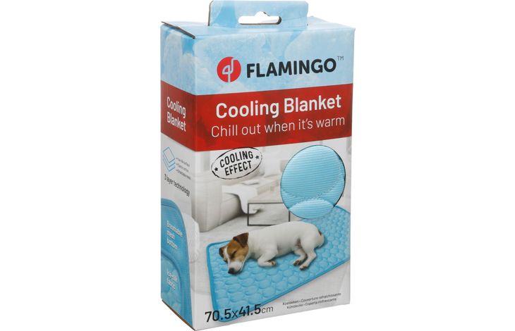 Flamingo  Jahe Rectangle Blue