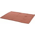 Manta Adeline Rectángulo Terracota