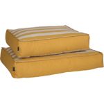 Cushion Zahia Rectangle Yellow & White
