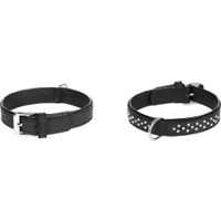 Flamingo Halsband Gepolstert Atlanta Schwarz