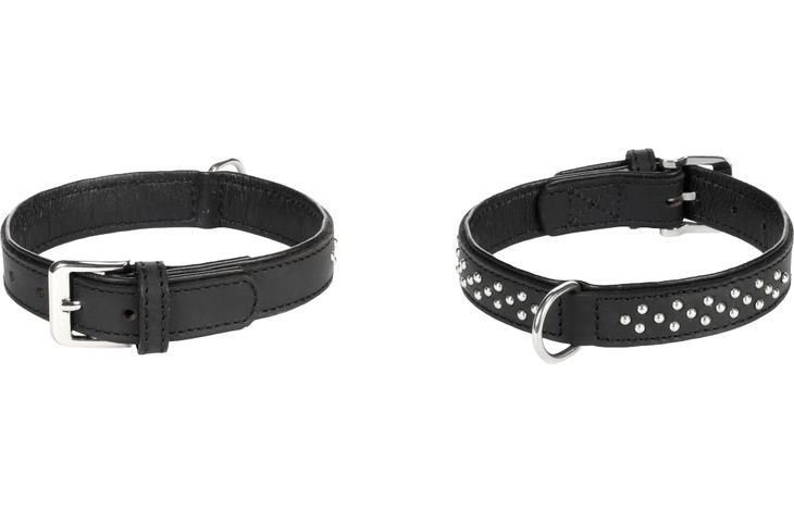 Flamingo Halsband Gepolstert Atlanta Schwarz