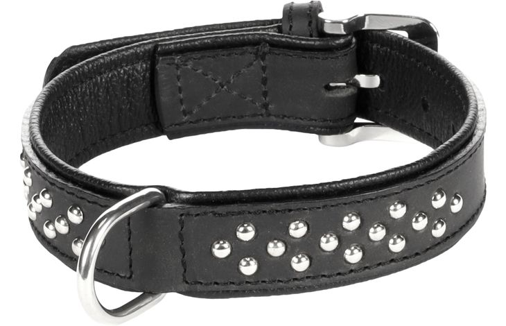Flamingo Halsband Gepolstert Atlanta Schwarz