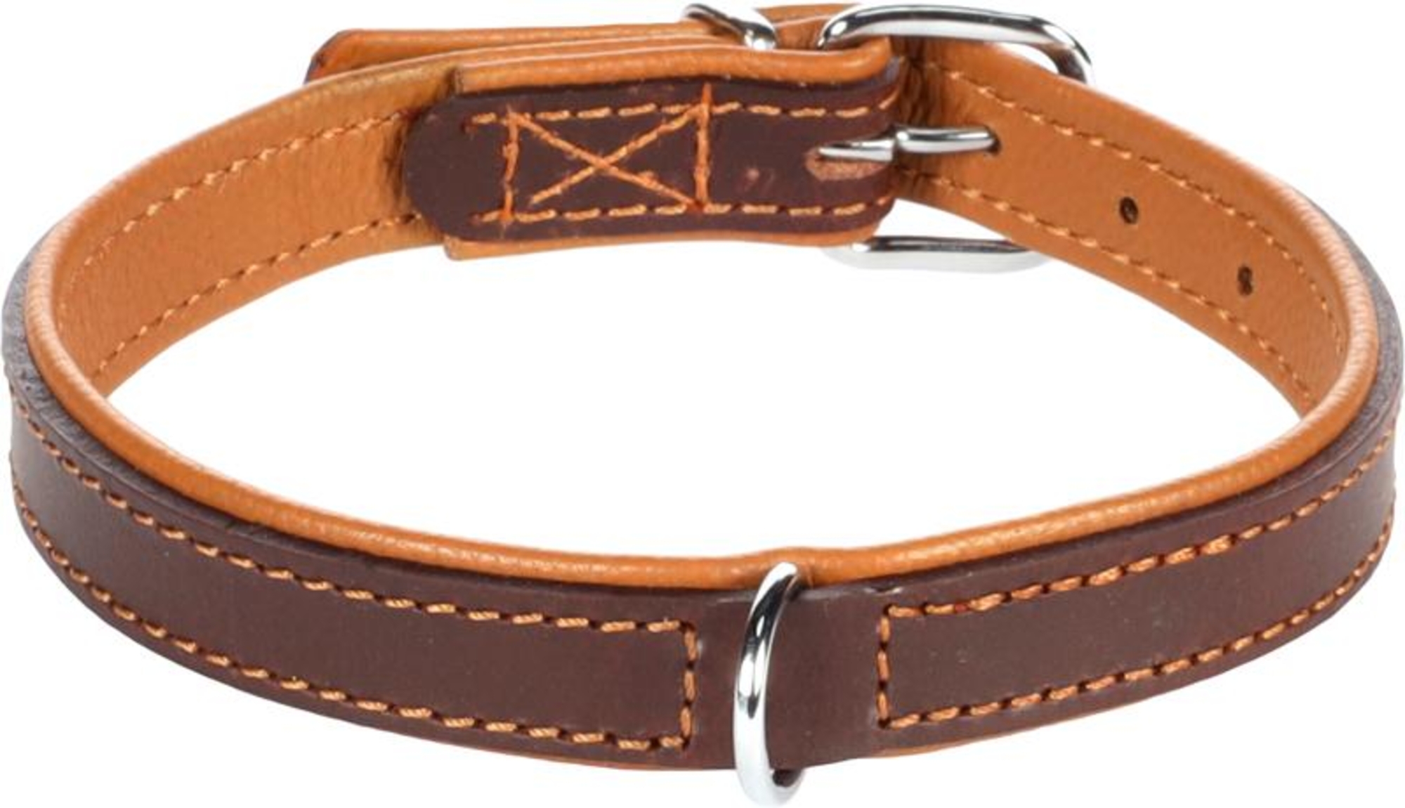 Flamingo Collare Imbottito Memphis Marrone