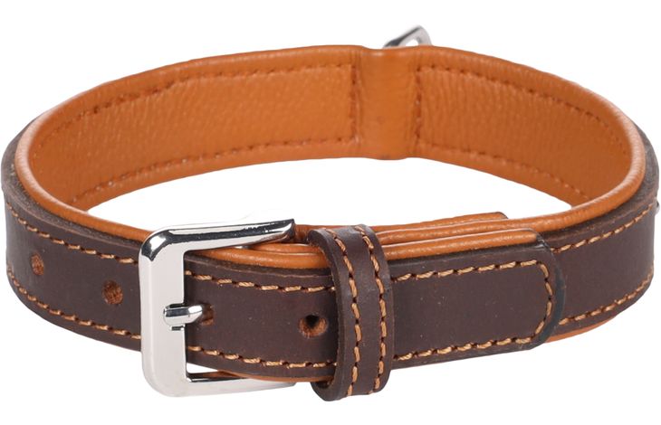 Flamingo Halsband Gepolstert Atlanta Braun