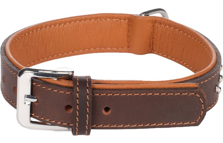 Flamingo Halsband Gepolstert Atlanta Braun