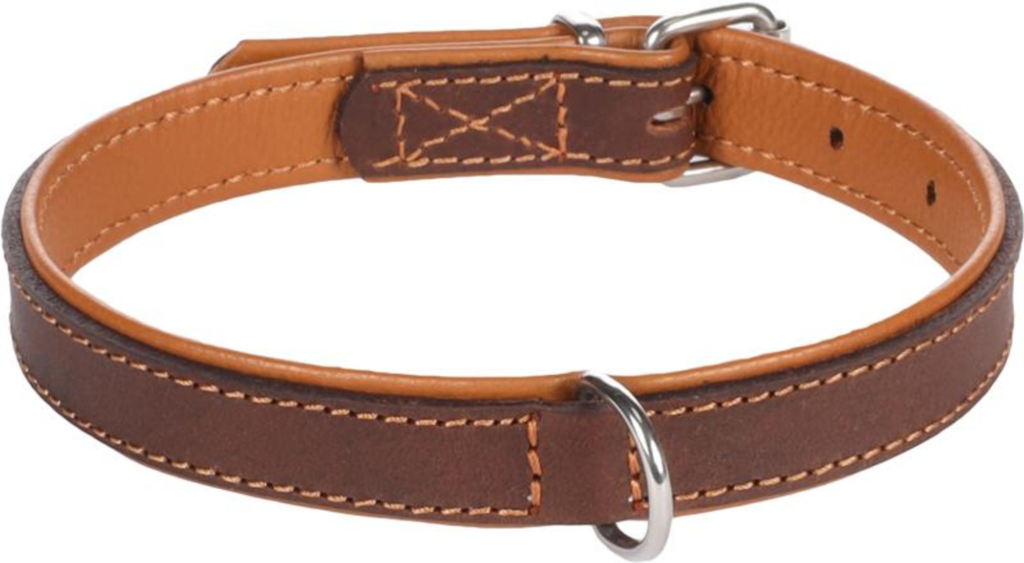 Flamingo Collare Imbottito Memphis Marrone