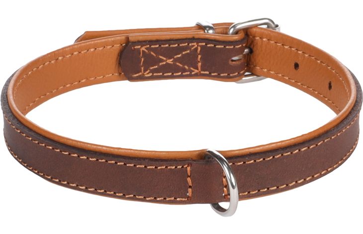 Flamingo Collar Padded Memphis Brown