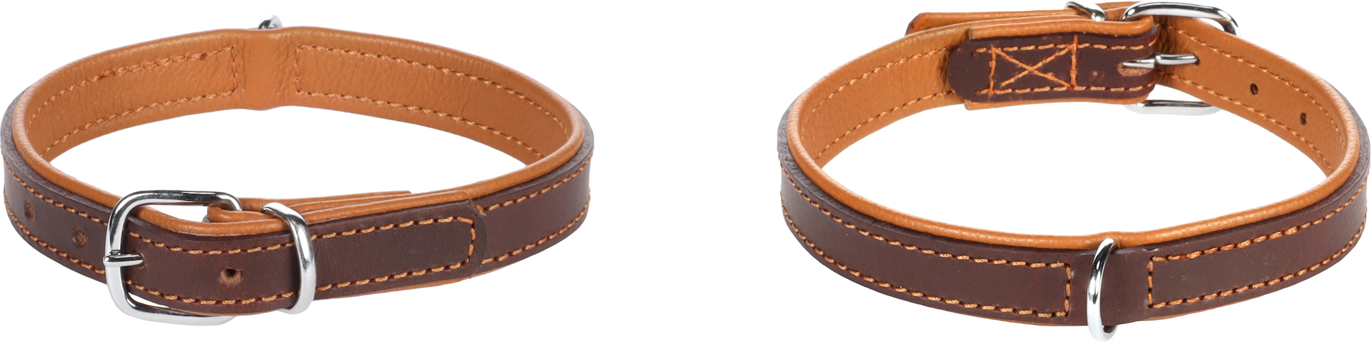 Flamingo Collare Imbottito Memphis Marrone