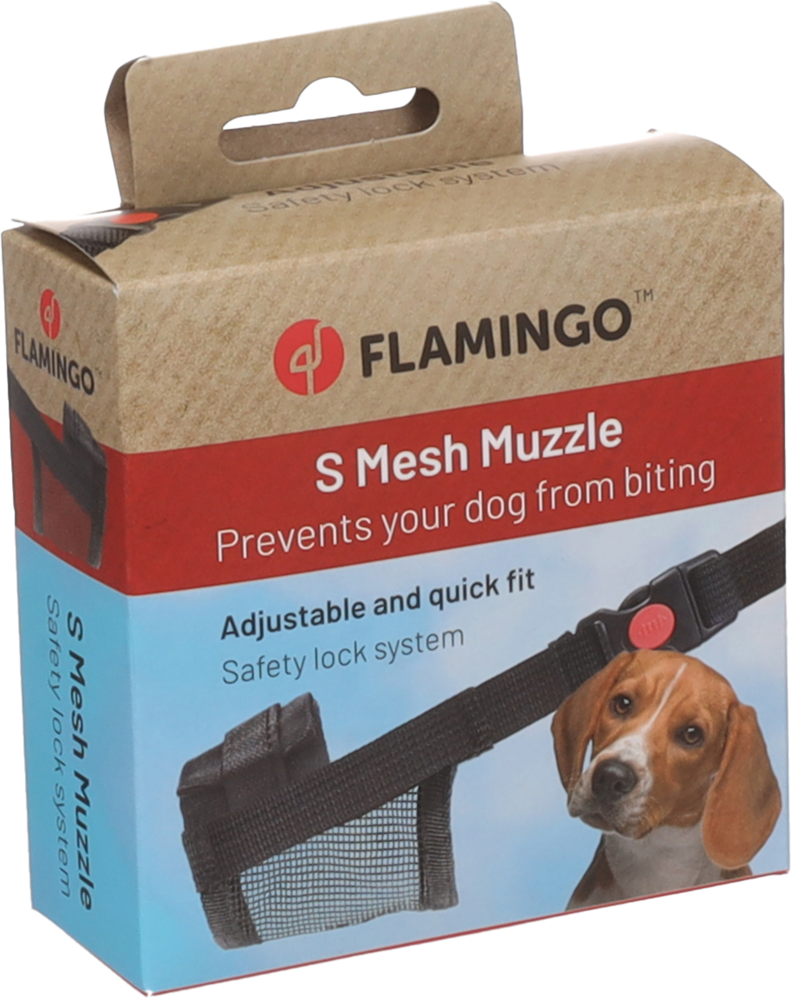 Flamingo Muzzle Teddie Black