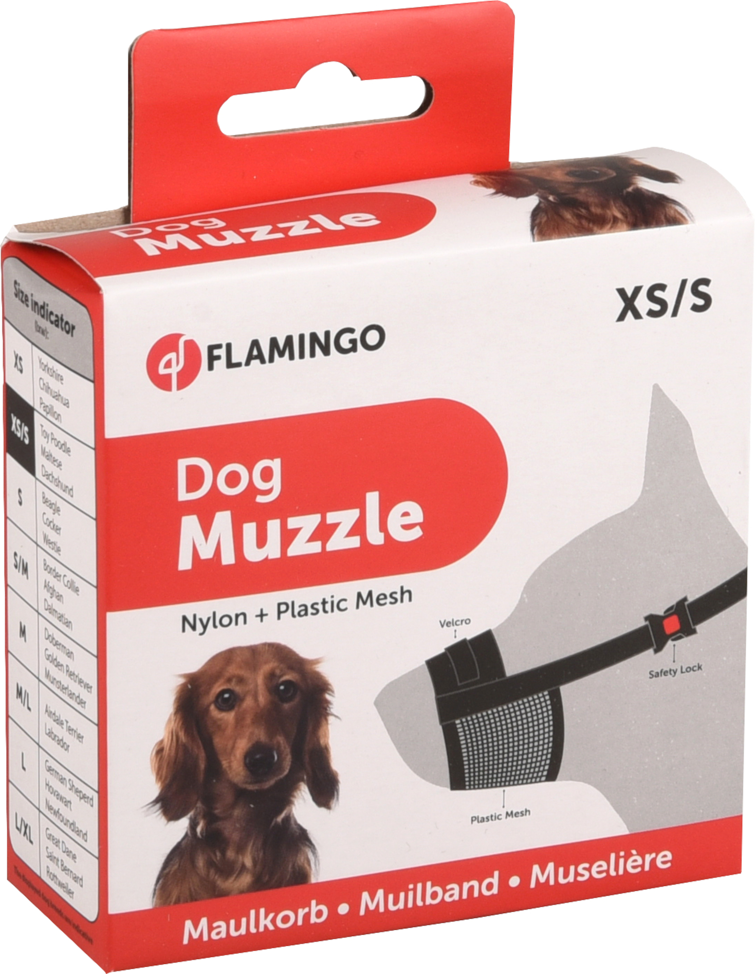 Flamingo Muzzle Teddie Black