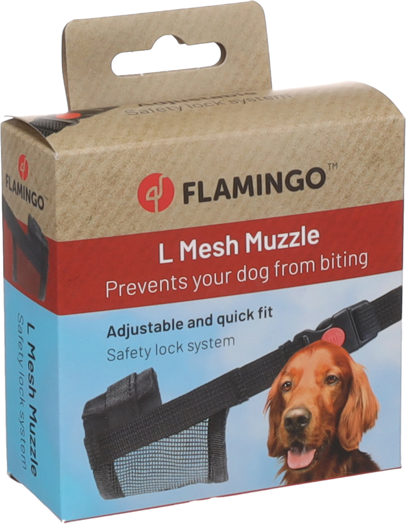 Flamingo Muzzle Teddie Black