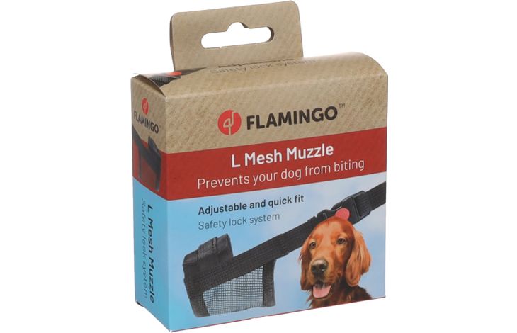 Flamingo Muzzle Teddie Black