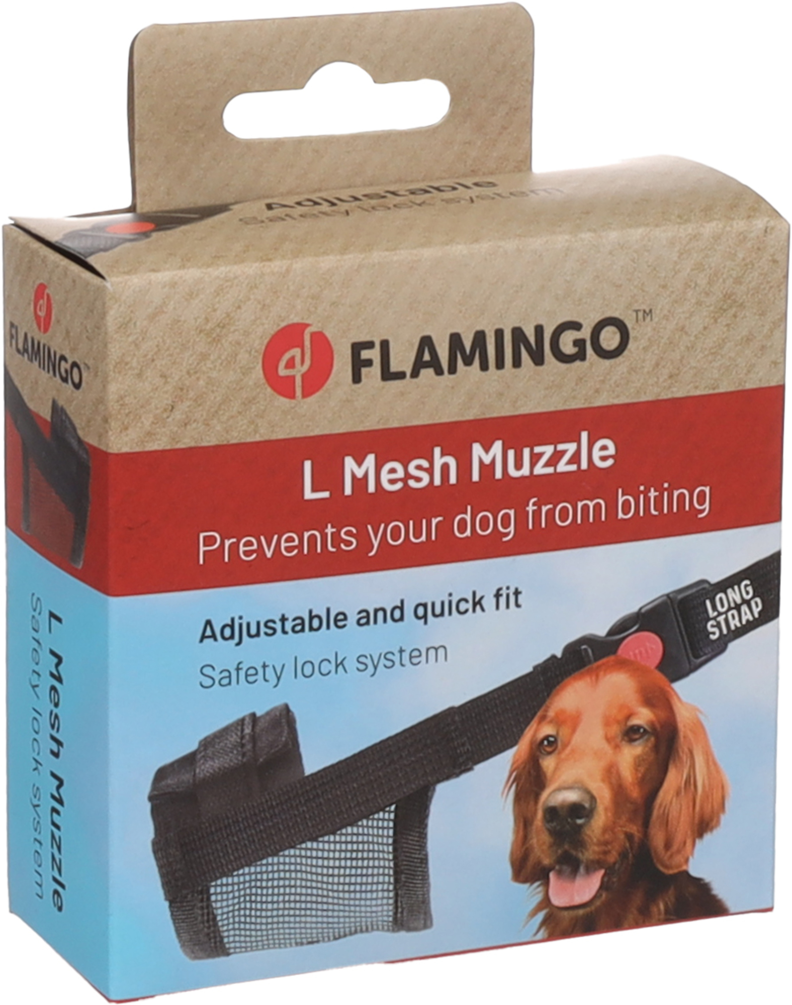 Flamingo Muzzle Teddie Black