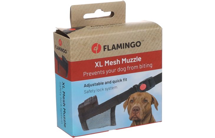 Flamingo Muzzle Teddie Black