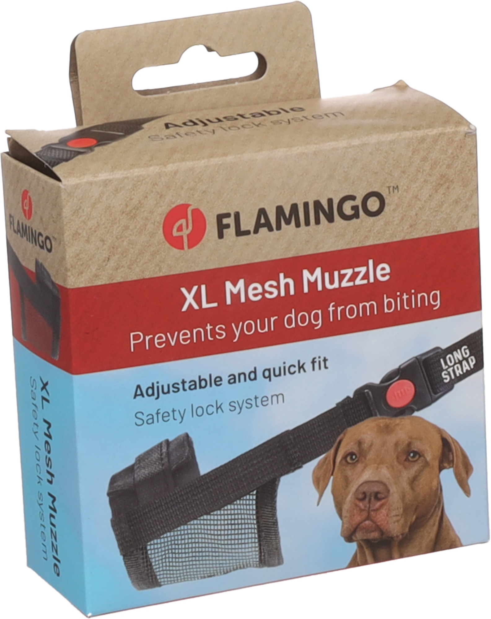 Flamingo Muzzle Teddie Black