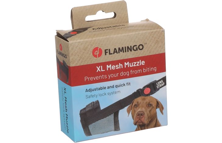 Flamingo Muzzle Teddie Black