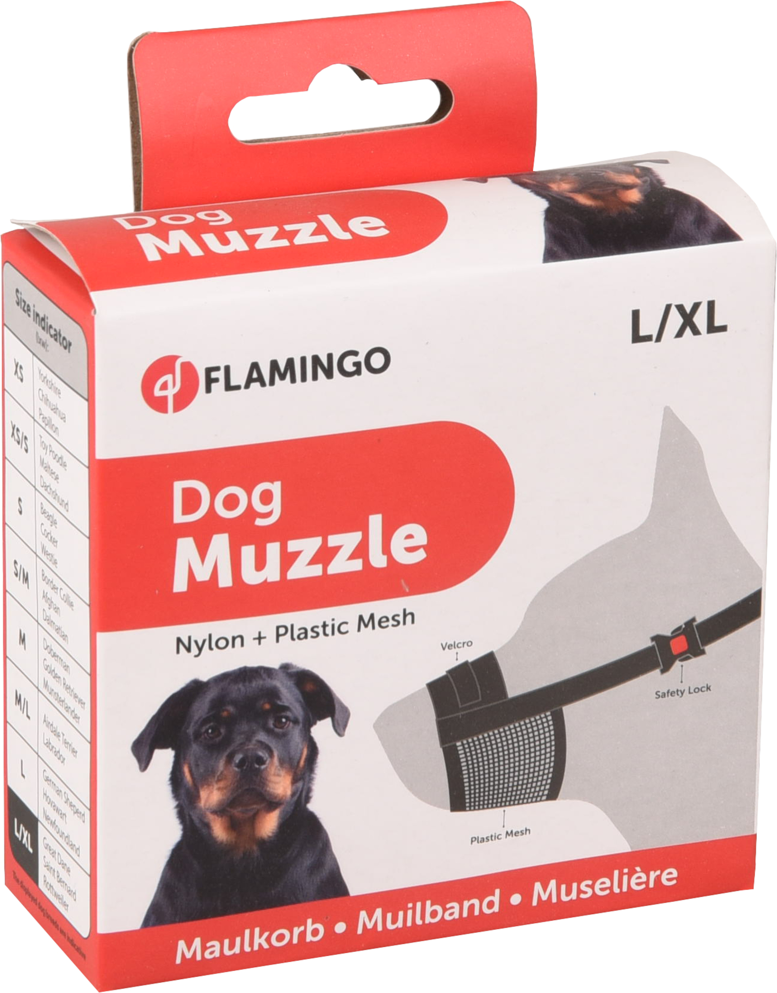 Flamingo Muzzle Teddie Black