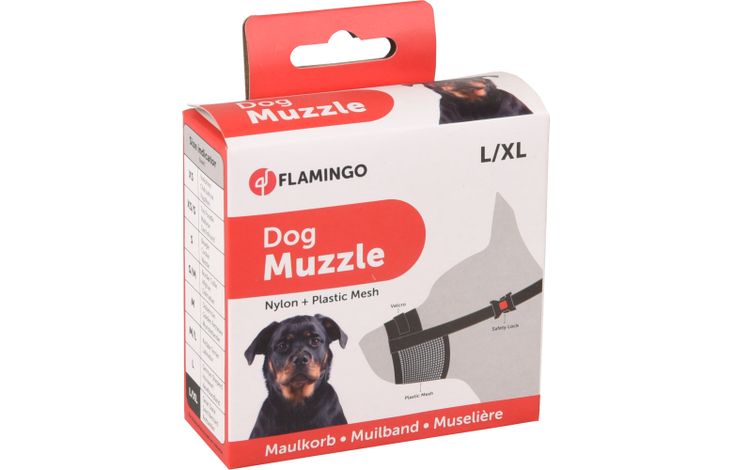 Flamingo Muzzle Teddie Black
