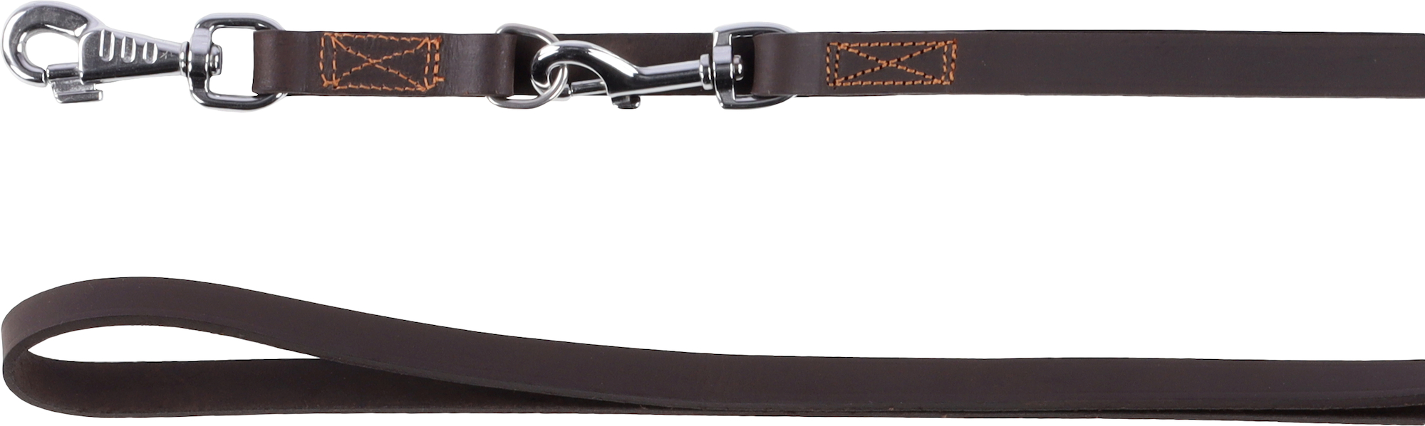 Flamingo Training leash Memphis Dark brown