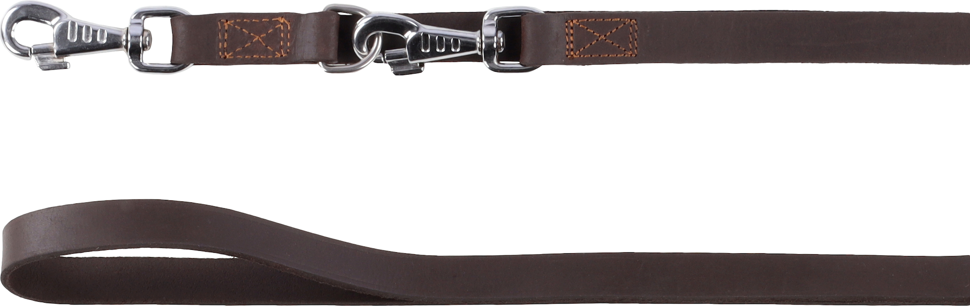 Flamingo Training leash Memphis Dark brown