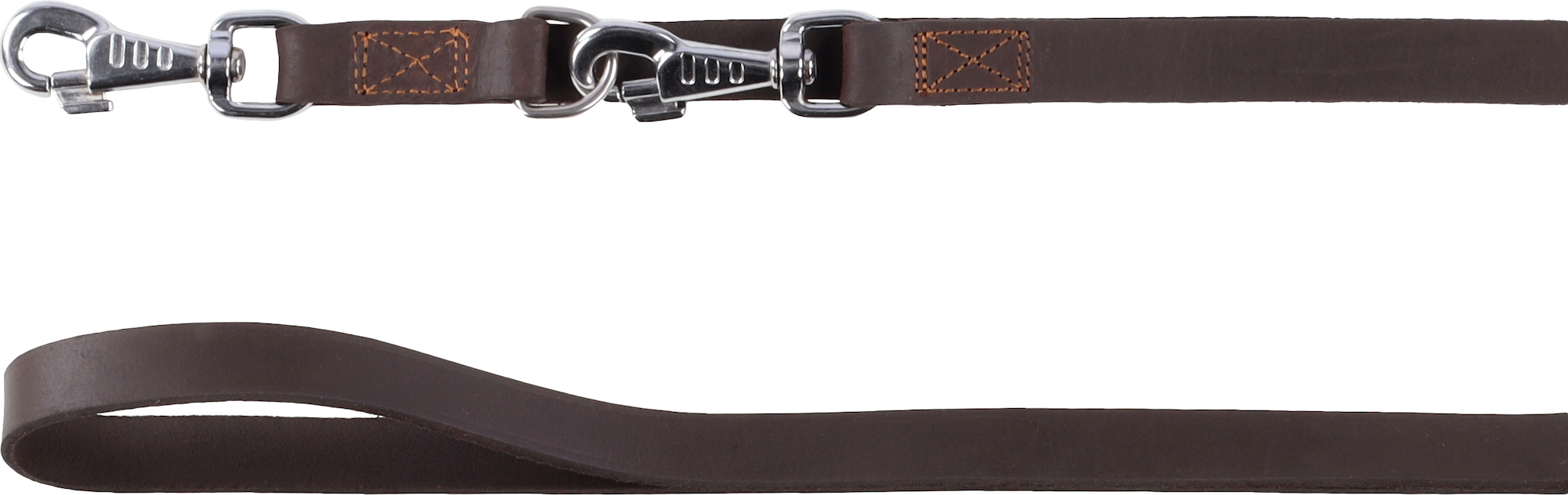 Flamingo Training leash Memphis Dark brown
