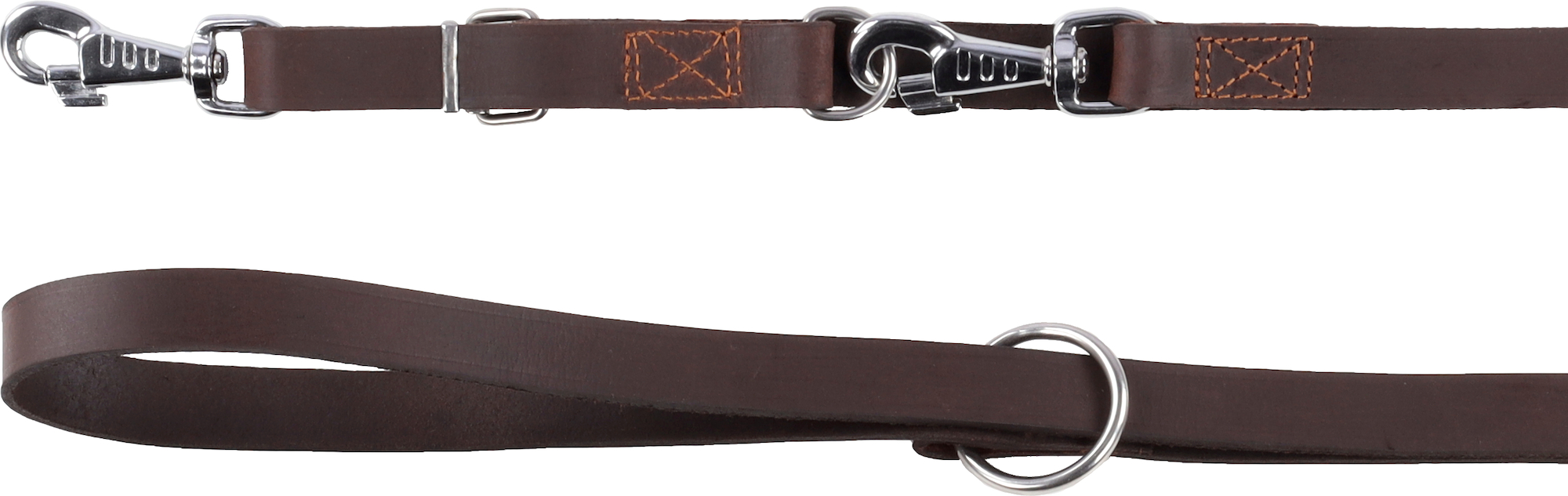 Flamingo Laisse d'entraînement Memphis Brun foncé