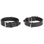 Halsband Gevoerd Breed Seattle Zwart