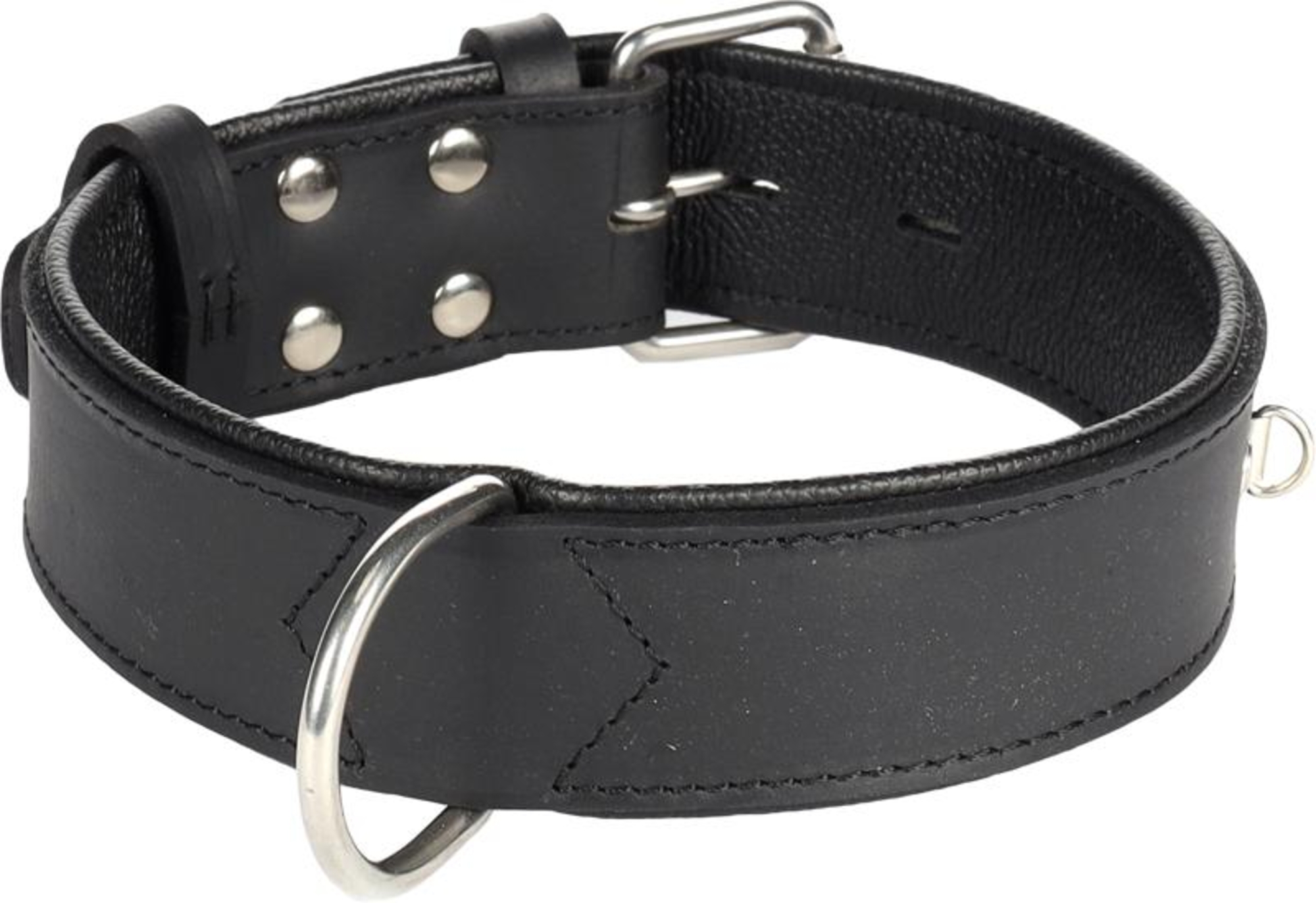 Flamingo Halsband Gevoerd Breed Seattle Zwart