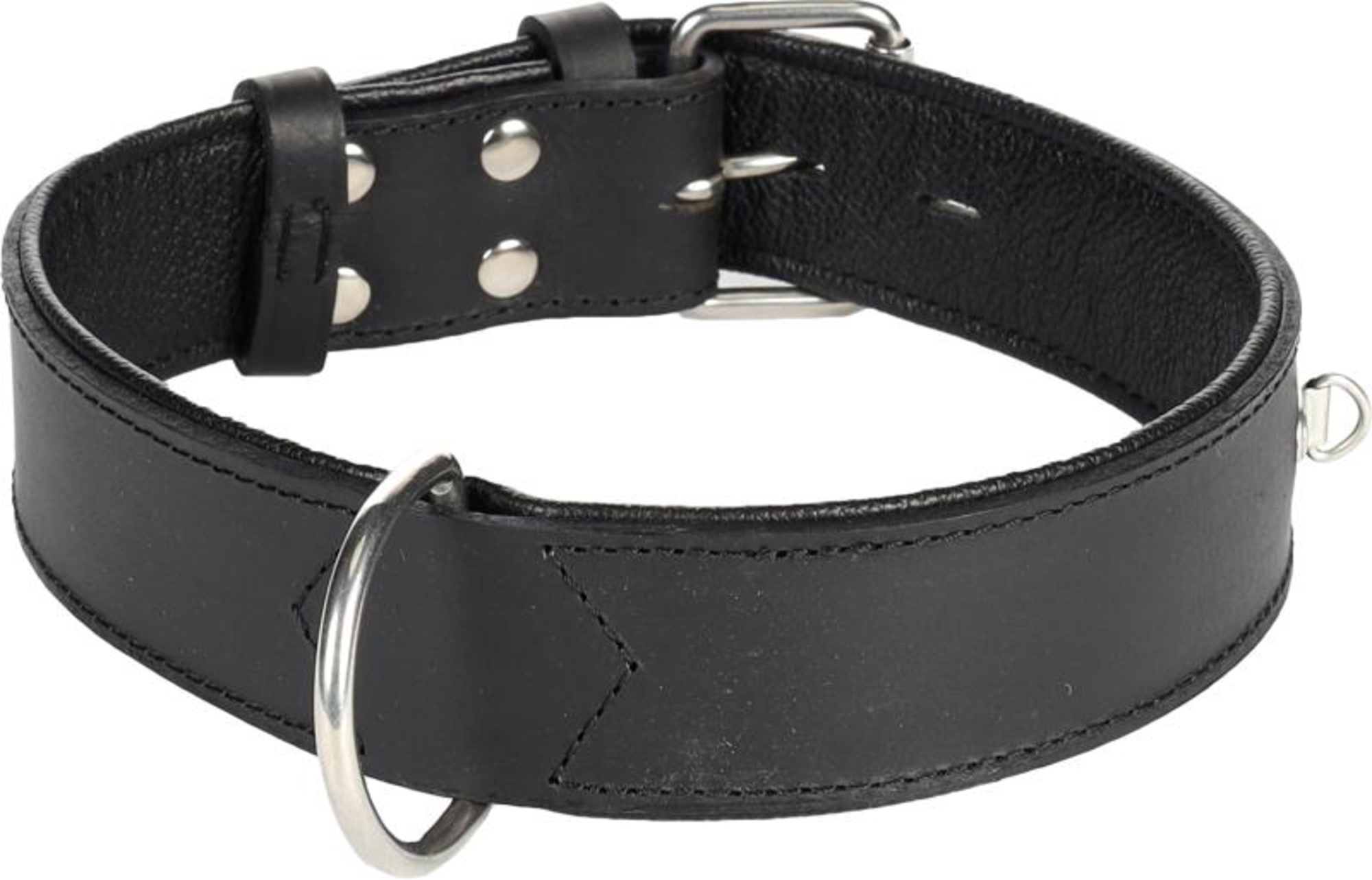 Flamingo Halsband Gevoerd Breed Seattle Zwart