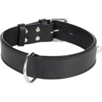 Flamingo Halsband Gevoerd Breed Seattle Zwart