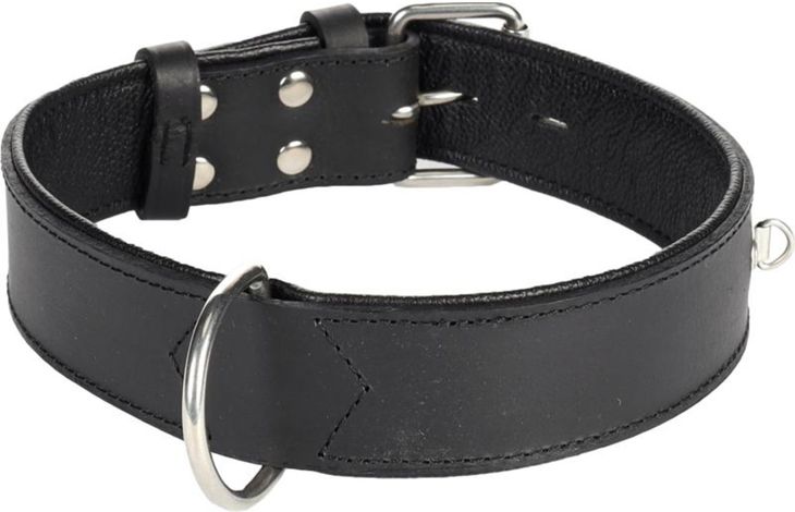 Flamingo Halsband Gevoerd Breed Seattle Zwart