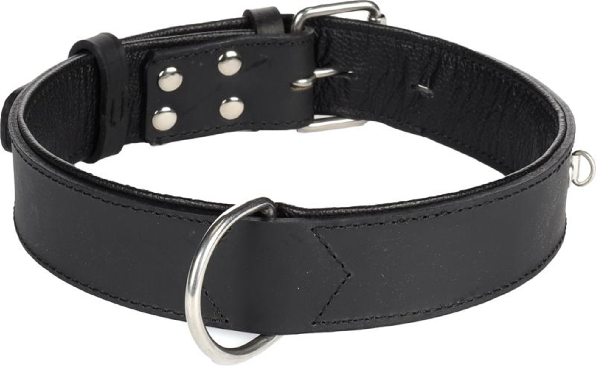 Flamingo Halsband Gevoerd Breed Seattle Zwart