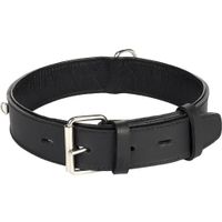 Flamingo Halsband Gevoerd Breed Seattle Zwart