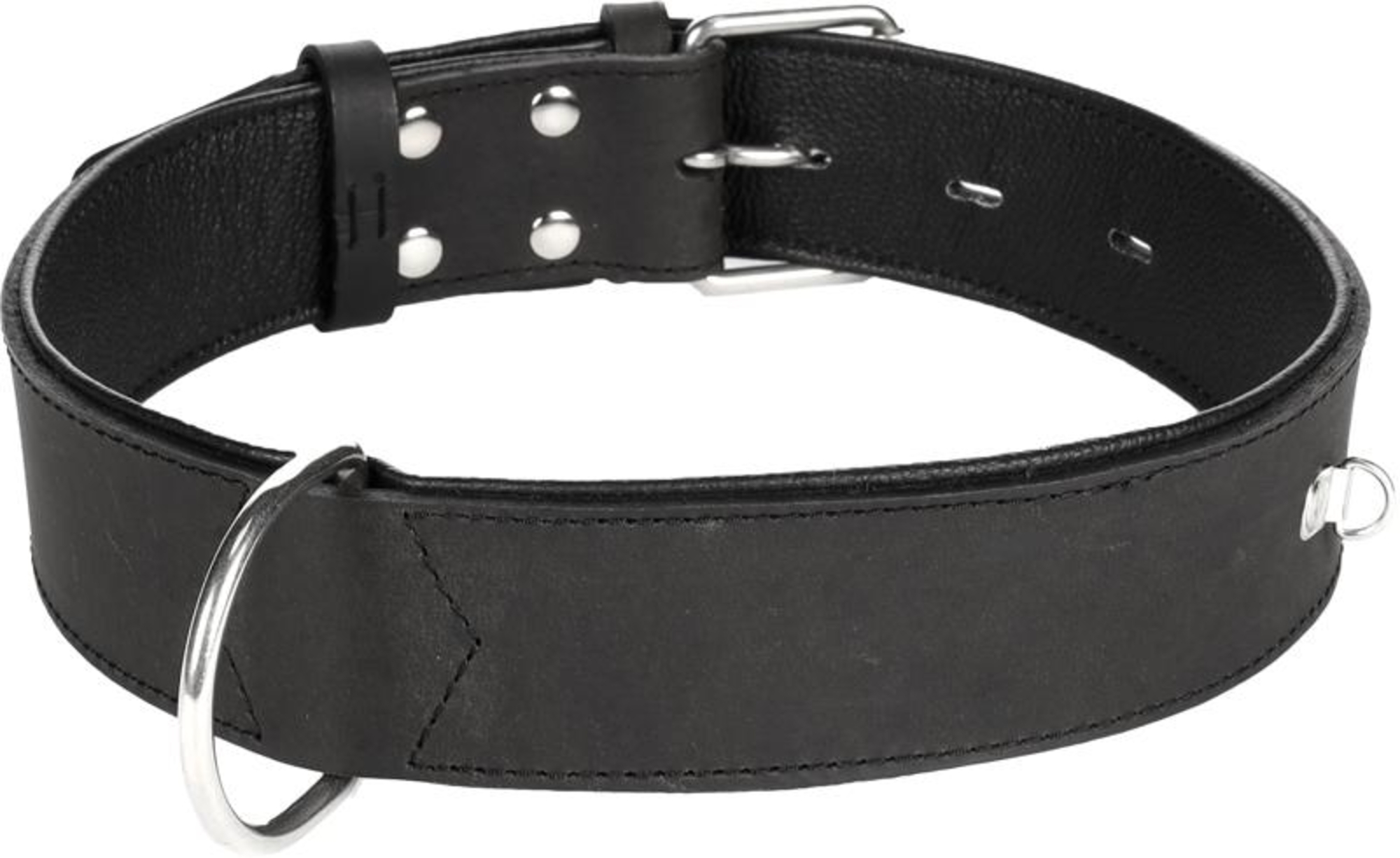 Flamingo Halsband Gevoerd Breed Seattle Zwart