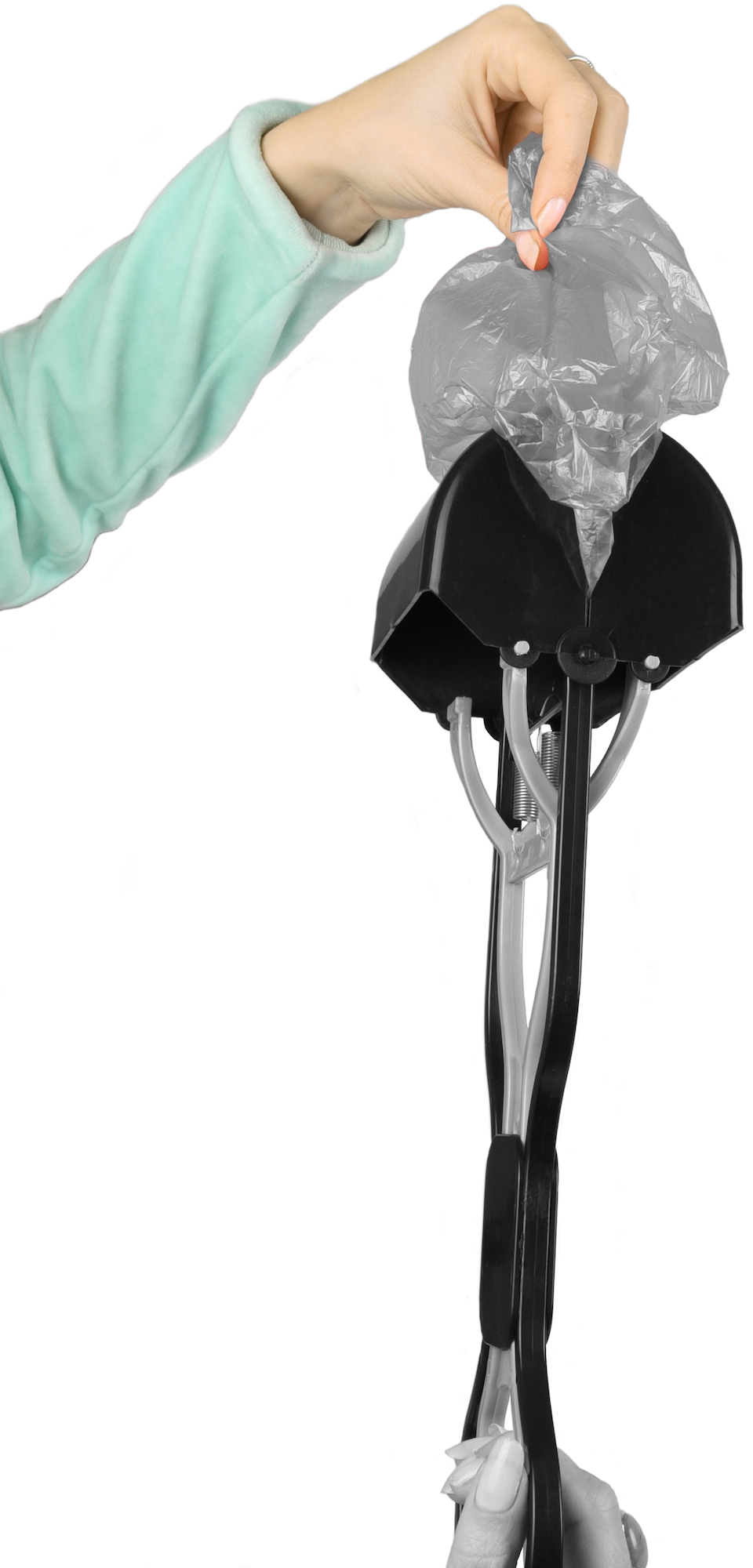 Flamingo Poop scoop Easy Scoop Black & Grey