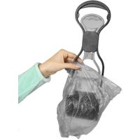 Flamingo Poepschep Easy Scoop Zwart & Grijs