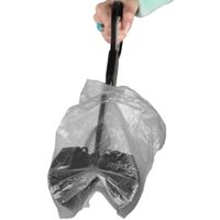 Flamingo Poepschep Easy Scoop Zwart & Grijs