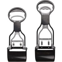 Flamingo Poepschep Easy Scoop Zwart & Grijs