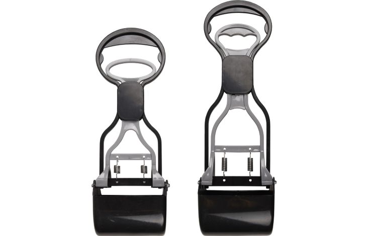 Flamingo Poepschep Easy Scoop Zwart & Grijs