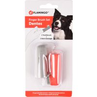 Flamingo Vingertandenborstel Dentes