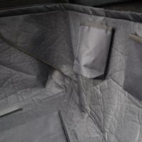 Flamingo Coprisedili per auto Aiko Bagagliaio Nero