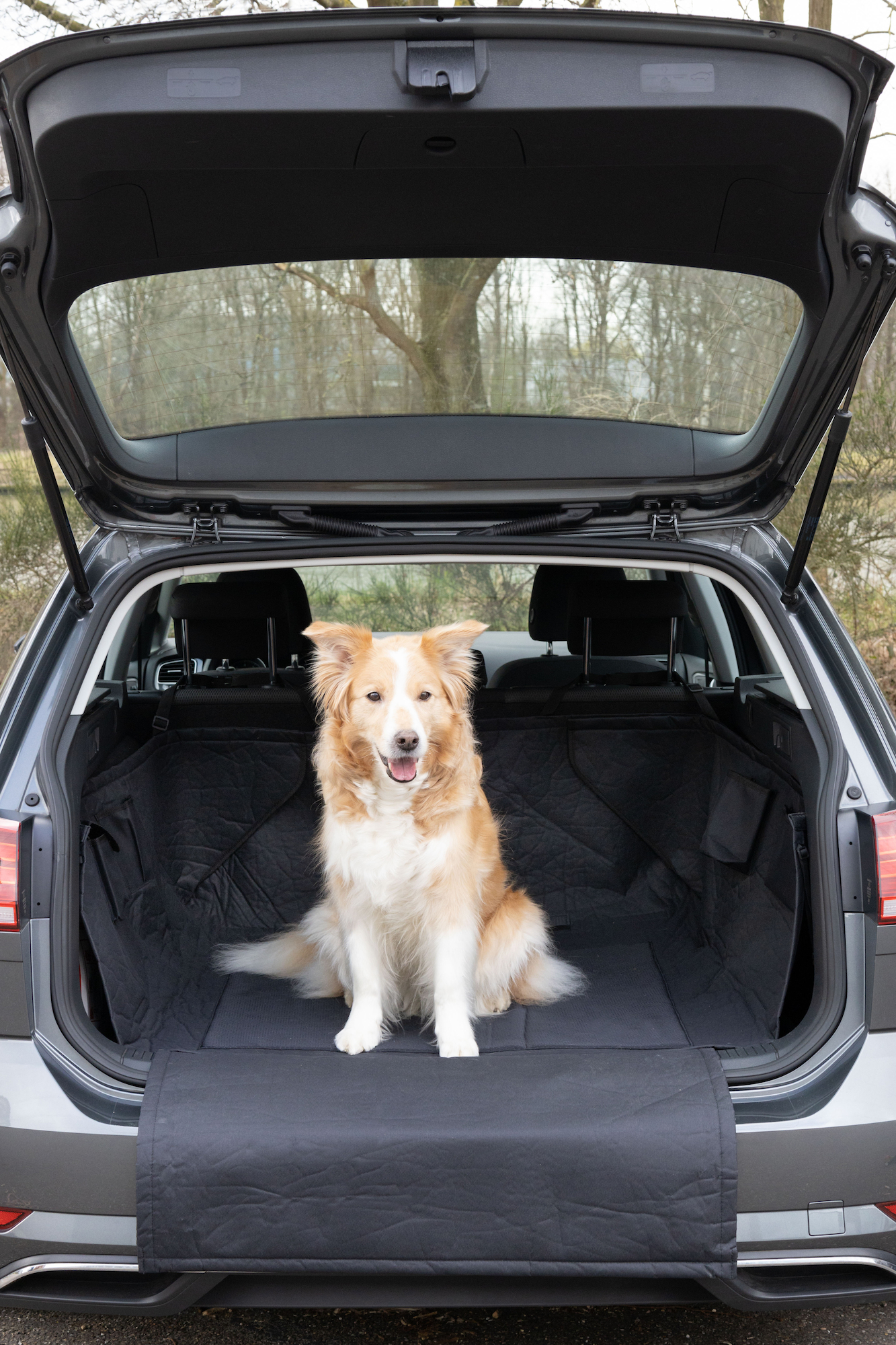 Flamingo Coprisedili per auto Aiko Bagagliaio Nero