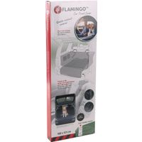 Flamingo Coprisedili per auto Aiko Bagagliaio Nero